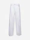 Haikure White Denim Bethany Wide Leg Jeans