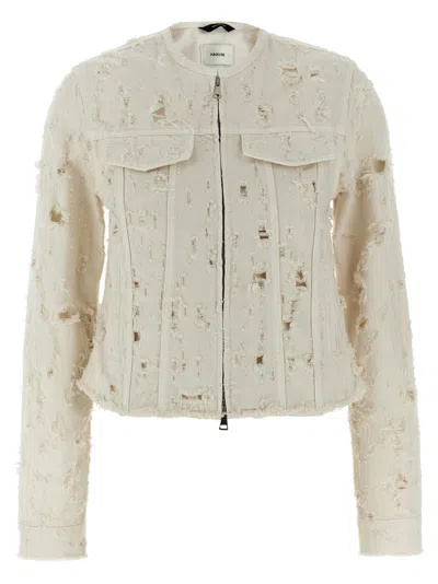 HAIKURE WHITE JENA JACKET