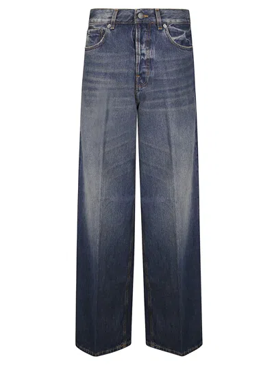 Haikure Wide Fit Five-pocket Jeans In Blue