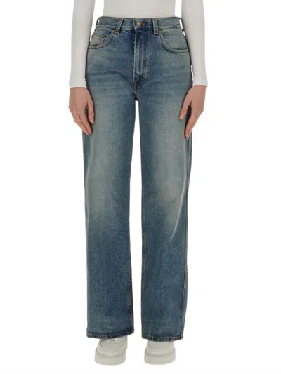 Haikure Wide Fit Jeans In Blue