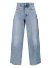 Haikure Straight Leg Trousers Belt Loops