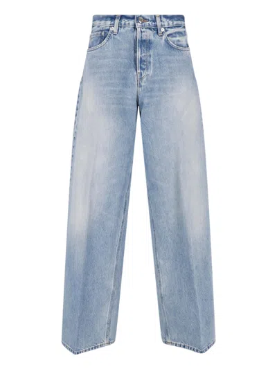 Haikure Wide Jeans "bethany" In Blue