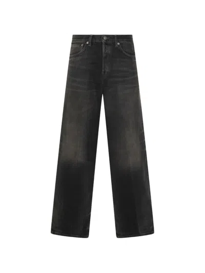 Haikure Wide Leg Bethany Jeans In Black