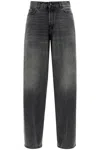Haikure Wide Leg Bethany Jeans For A In Medium Black (black)
