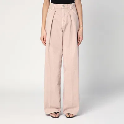 Haikure Wide Leg Candy Jeans In Pink