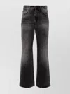 HAIKURE WIDE LEG FADED DENIM TROUSERS