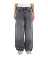 Haikure Wide-leg Jeans In Animal Print