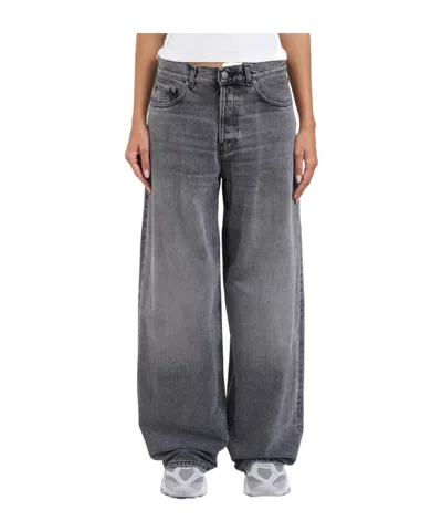 Haikure Wide-leg Jeans In Animal Print