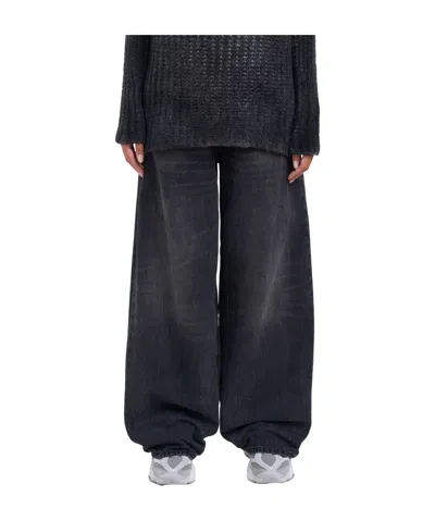 Haikure Wide-leg Jeans In Black