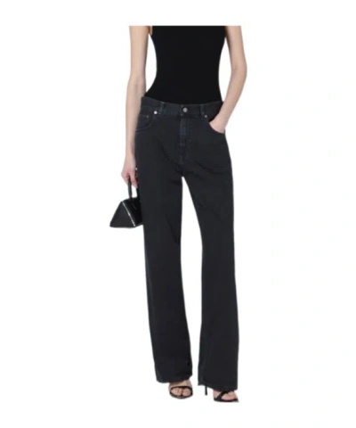 Haikure Wide-leg Jeans In Black