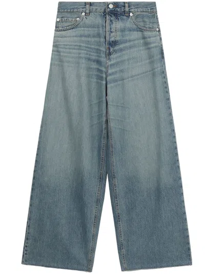Haikure Wide-leg Jeans In Blue