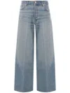 Haikure Blue Denim Bethany Wide Leg Jeans In Blue