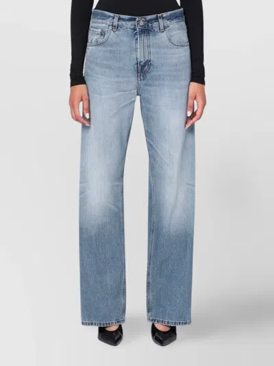 HAIKURE WIDE-LEG JEANS FADED WASH