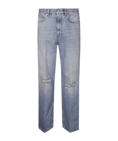 HAIKURE HAIKURE DISTRESSED STRAIGHT LEG JEANS