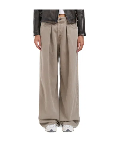 Haikure Wide-leg Jeans In Neutral