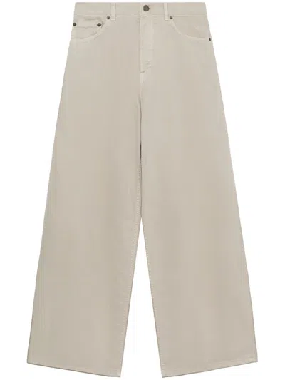 Haikure Wide-leg Jeans In Neutrals