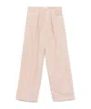 Haikure Wide-leg Candy Jeans In Pink In Nude