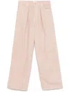 Haikure Wide-leg Candy Jeans In Pink In Pink
