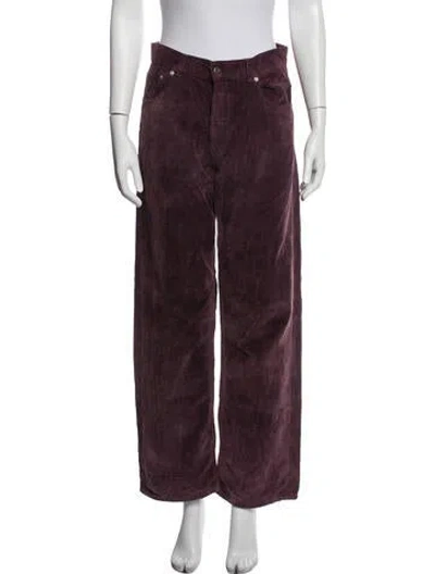 Pre-owned Haikure Wide Leg Pants In Purple