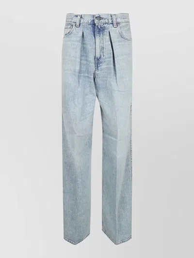 Haikure Wide-leg Trousers In Blue