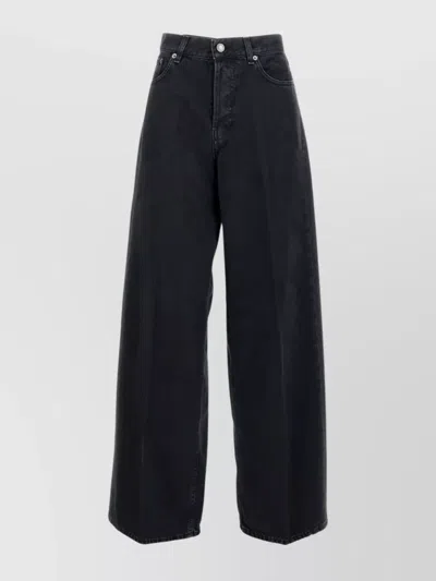 HAIKURE WIDE-LEG TROUSERS WITH BACK POCKETS