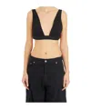 Haikure Wide Strap Vest In Black