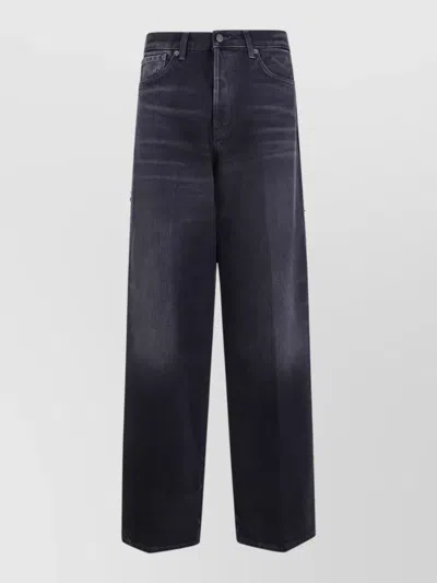 Haikure Wide-leg Jeans In Black