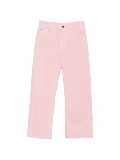 Haikure Wide-leg Jeans In Pink