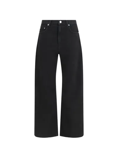 Haikure Winny Wide-leg Jeans In Black