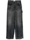 Haikure Winona Black Denim Print Clothing In Black