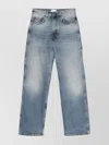 Haikure Winona Faded Effect Denim Trousers