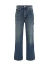Haikure Winona Mid-rise Straight-leg Jeans In Blue
