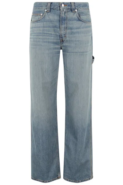 Haikure Blue Winona Wide-leg Jeans
