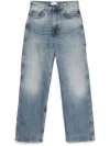 Haikure Winona Faded Effect Denim Trousers