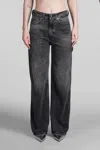Haikure Winona Spider Black Jeans Black In Black