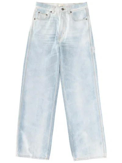 Haikure Relaxed Straight-leg Jeans In Blue