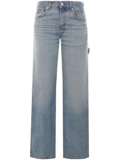 Haikure Blue Winona Wide-leg Jeans