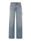 Haikure Winona Wide-leg Jeans In Blue