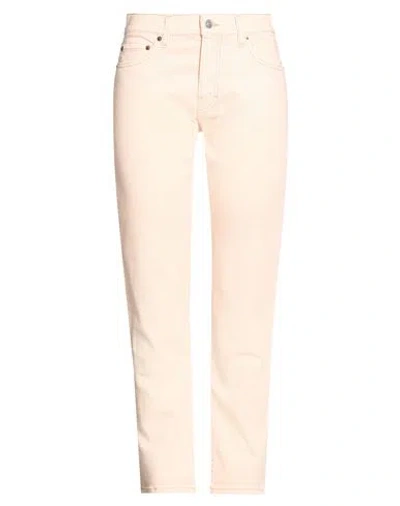 Haikure Woman Jeans Apricot Size 29 Organic Cotton, Elastane In Neutral