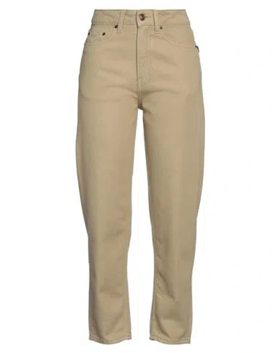 Haikure Woman Jeans Beige Size 25 Cotton, Lyocell