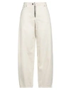 Haikure Woman Jeans Beige Size 23 Cotton In Beige