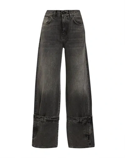Haikure Woman Jeans Black Size 24 Cotton
