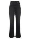 Haikure Flora Jeans In Black Cotton In Black