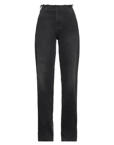 Haikure Woman Jeans Black Size 26 Cotton