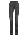Haikure Woman Jeans Black Size 28 Cotton, Lyocell, Elastomultiester, Elastane In Black