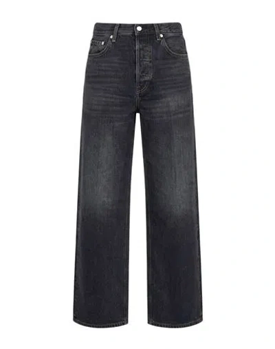 Haikure Woman Jeans Black Size 29 Cotton In Multi