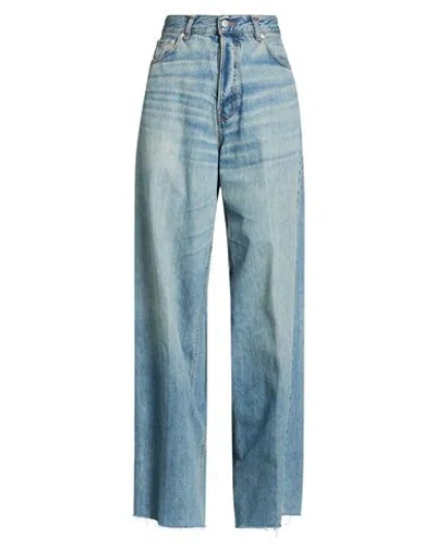 Haikure Woman Jeans Blue Size 27 Cotton, Elastane