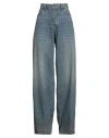Haikure Woman Jeans Blue Size 23 Cotton In Blue