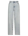 Haikure Woman Jeans Blue Size 29 Cotton In Blue