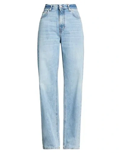 Haikure Woman Jeans Blue Size 29 Cotton, Lyocell